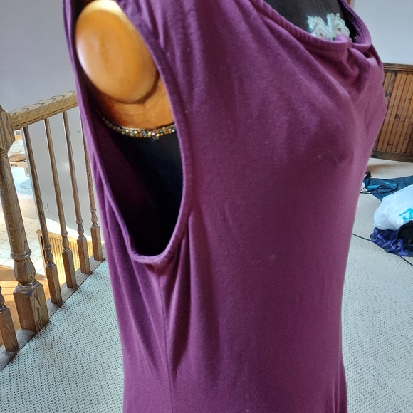 Burgundy Maxi Dress - Picture 3 of 7